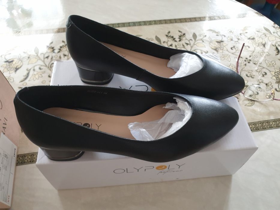 Туфли женские кожаные