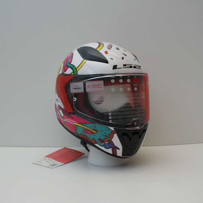 Каска за мотор LS2 RAPID MINI CRAZY POP  размер M 51-52cm.