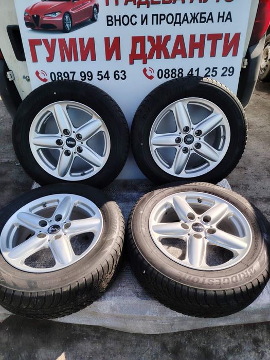 Топ състояние 16+5х120 ЕТ45 6.5j Mini Countryman R60