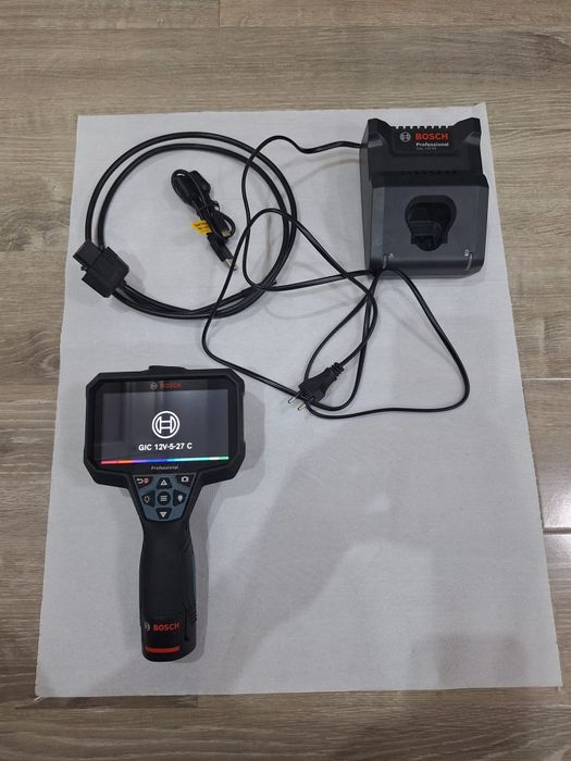 Camera pentru inspectie BOSCH GIC 12V-5-27 C, rezolutie display 1280