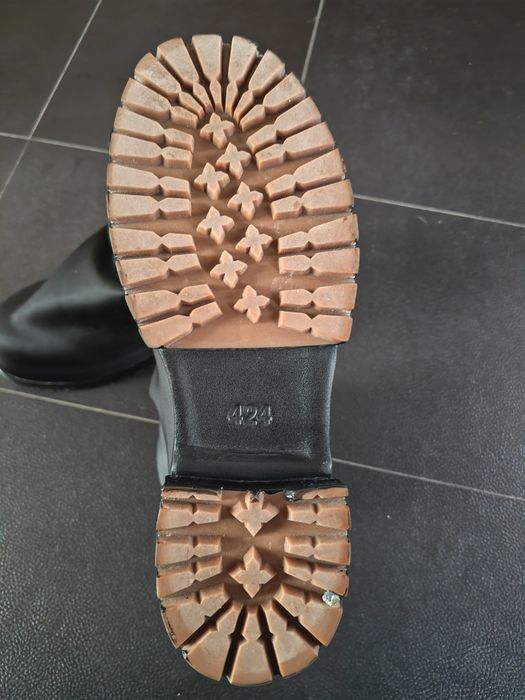 Черни мъжки боти - бранд "424"