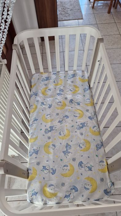 Pătuț Copii "Marvis" + Saltea de Cocos - Calitate Premium