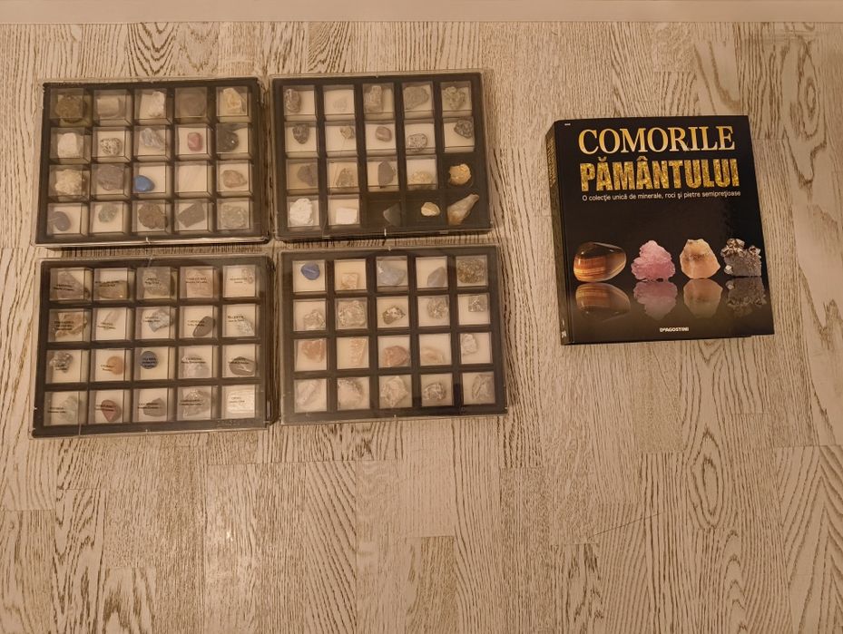 Colectie de pietre semipretioase COMORILE PAMANTULUI