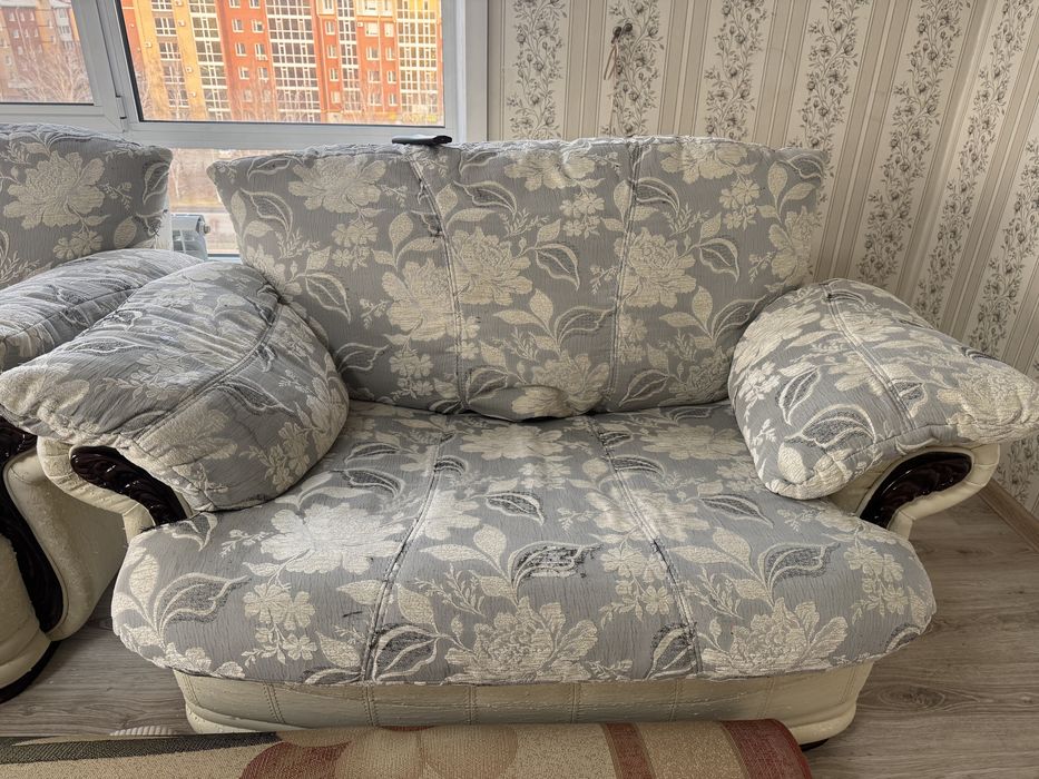 Мягкий уголок 3+2+1