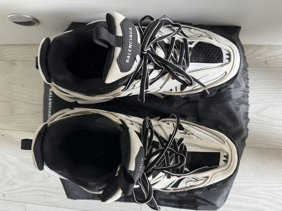 Balenciaga Track White and Black