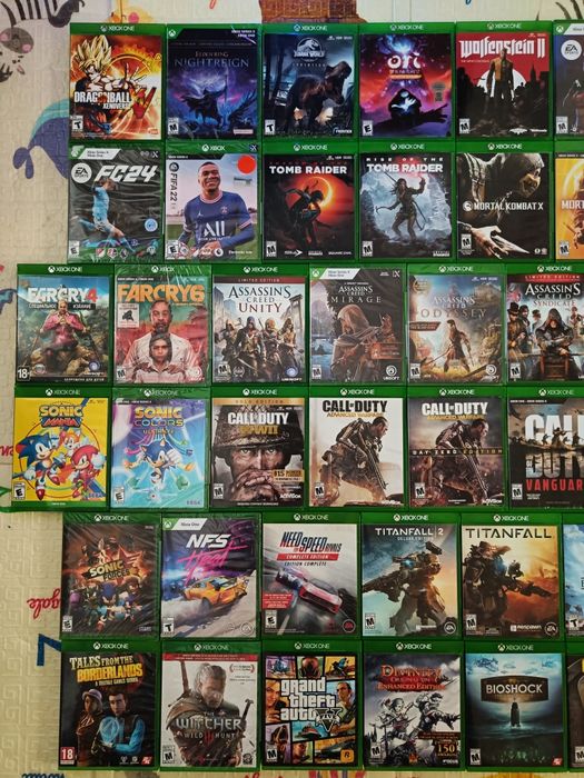 Xbox one и series x игры на дисках