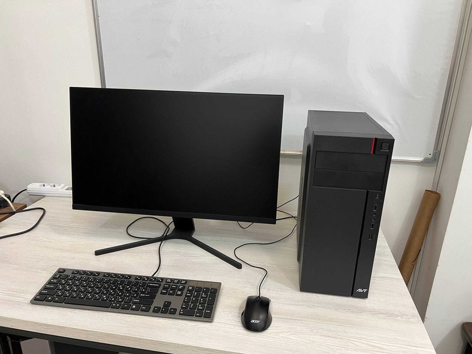 Компьютер Для дома и офиса Core I5 / H61 / 8GB / SSD 128 + 27 Монитор