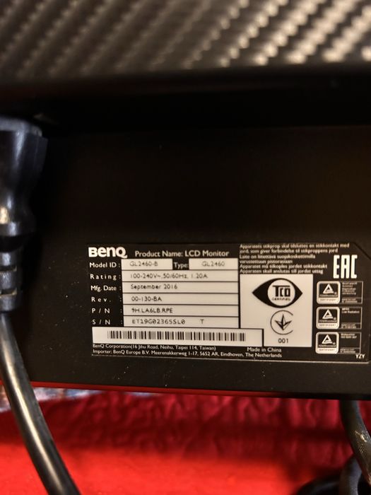 Monitor LED BenQ 24”