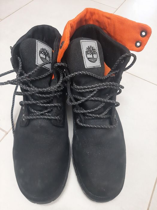 Vând Ghete Timberland Impermeabile Black Orange