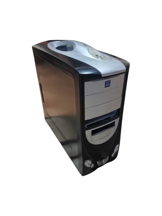 Carcasa cu maner PC Tower ATX Negru/Argintiu (fara sursa)