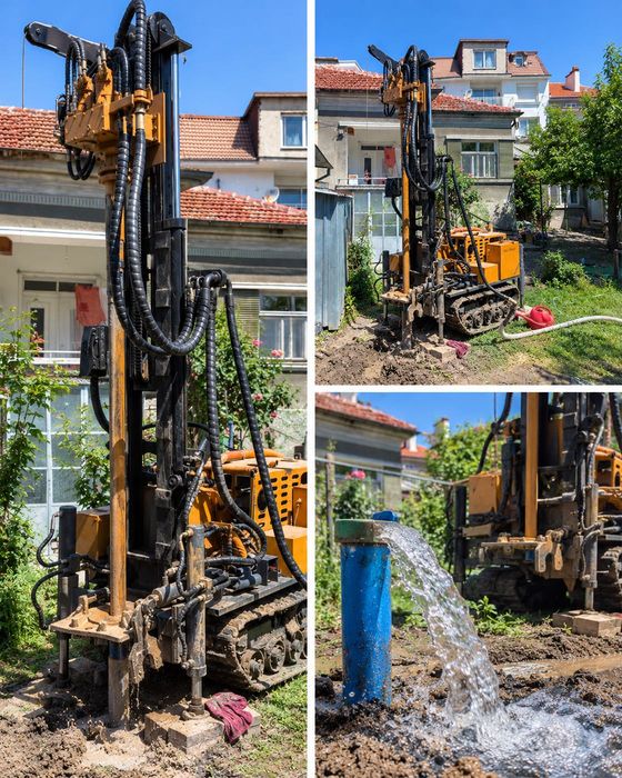 Предлагаме сондажи за вода и изкопни услуги