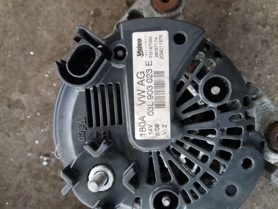 Alternator vw seat skoda 2.0tdi 180A euro5 cod03LE