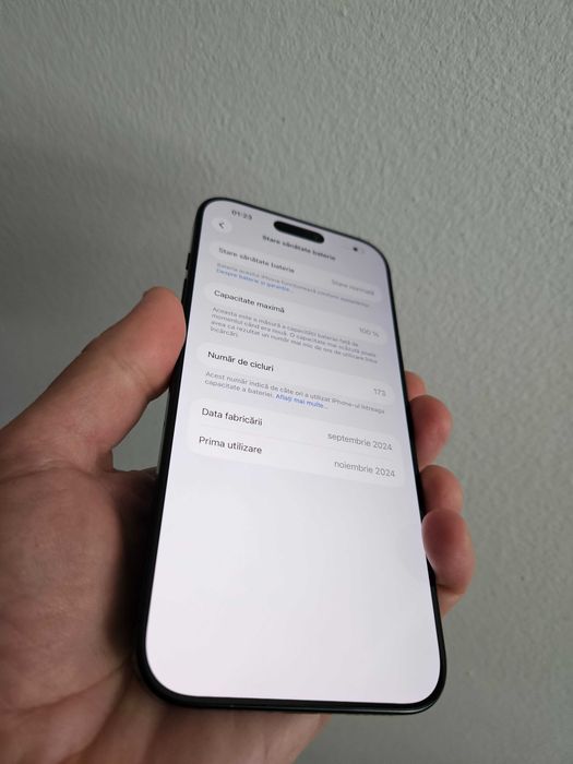 iPhone 16 Pro Max, 256 gb, neverlock, garantie.
