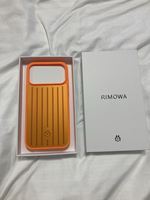 Rimowa Orange iPhone 17 Pro Max  case ( husa ) ( carcasa )
