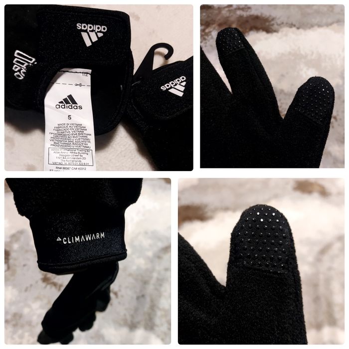 Manusi noi ADIDAS Climawarm sport, Running, bike, fotbal, nr 5 sau M