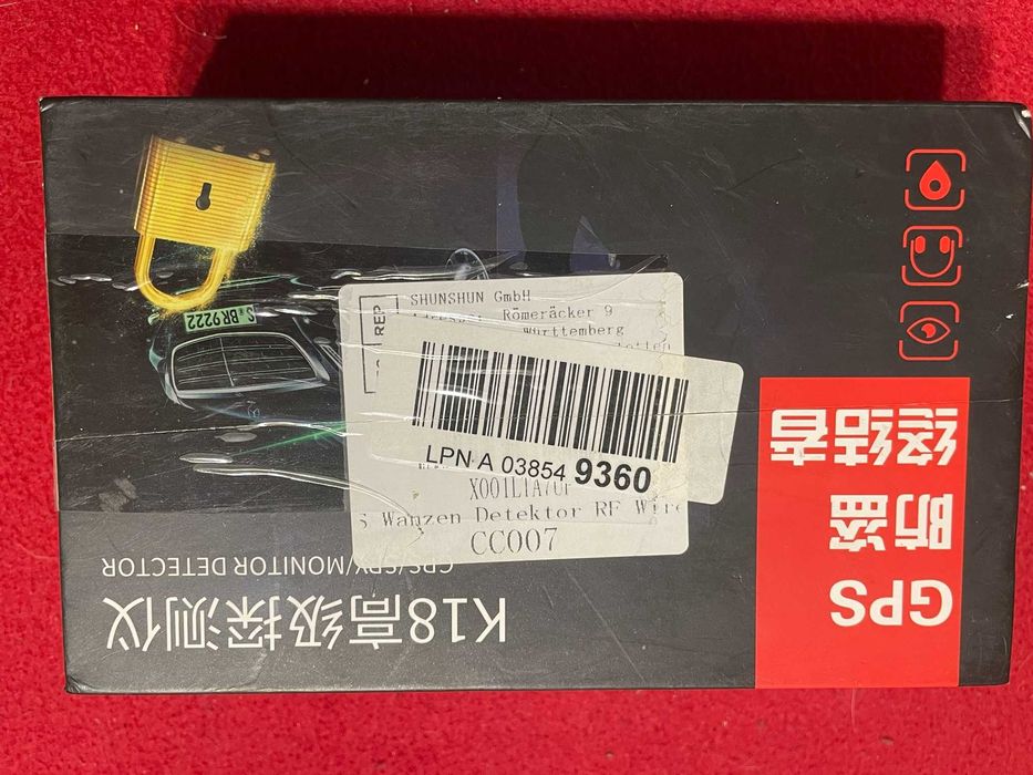 Detector profesional microfoane / camere / GPS