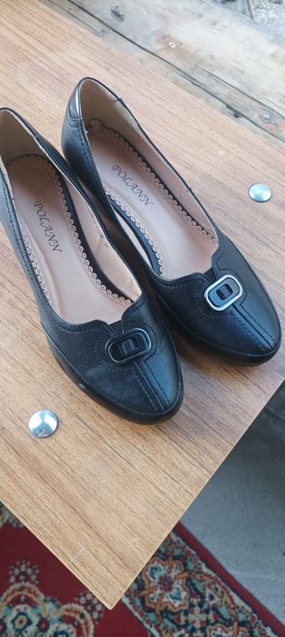 Туфли женские кожаные