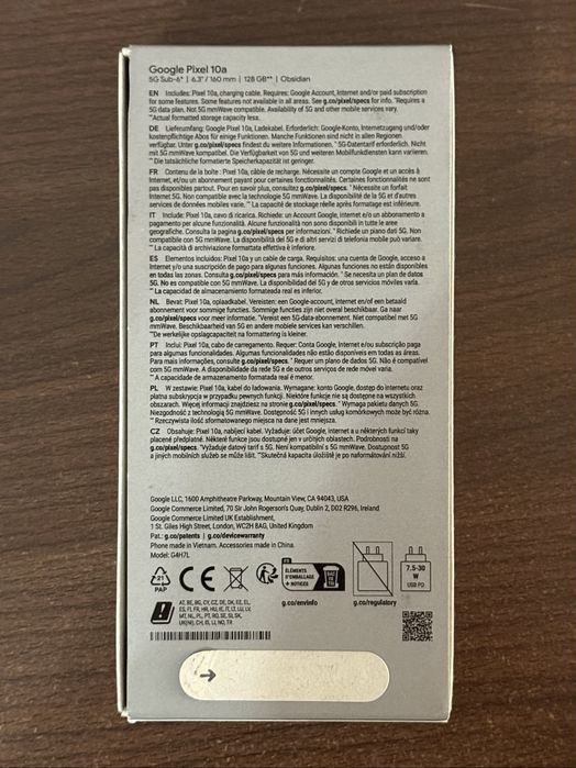Google Pixel 10a