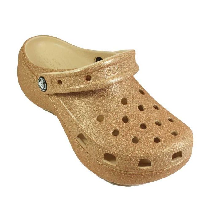 Crocs classic platform glitter clog различни номера