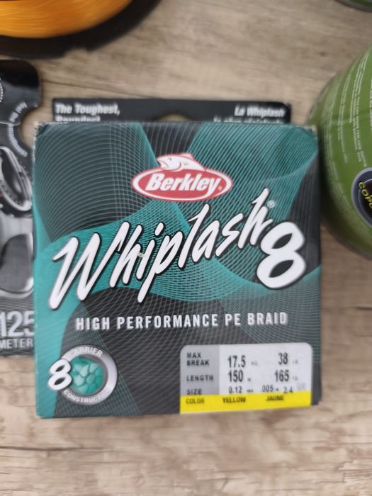 Berkeley whiplash si nanofil . Monofilamente 0.50 si 0.35.