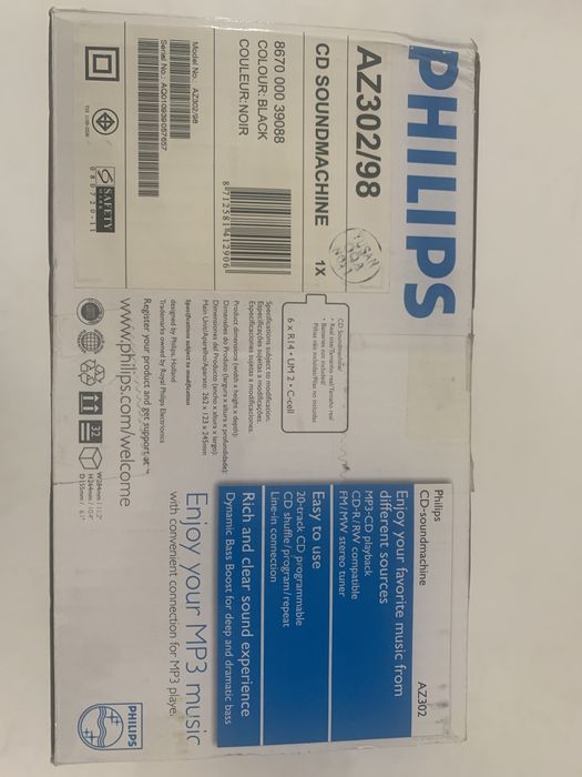 AZ-302 Philips bum bokc Mp 3