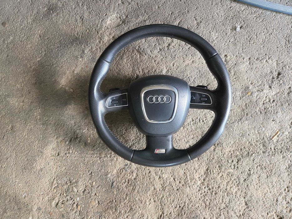 Volan cu padele si airbag S-Line Audi A6 C6 Facelift  Audi A4 B8 A5 8T