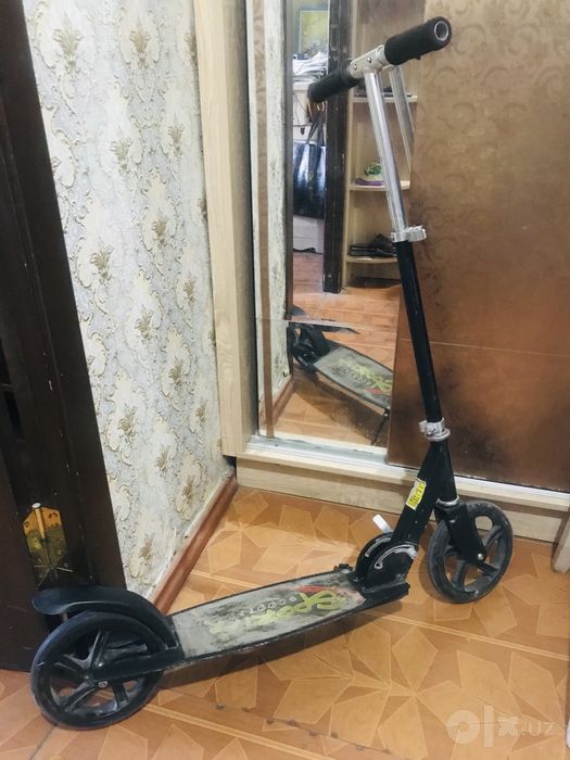 Самокат держит около 70 кг