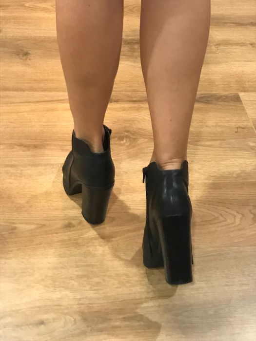 Botine River Island, piele naturala, marime 38-39