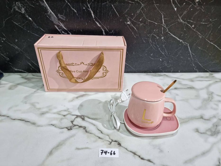 Отличный подарок на праздник Электрическая термокружка керамика