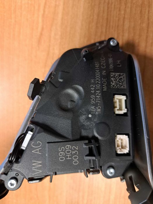 VW comenzi tactile touch volan