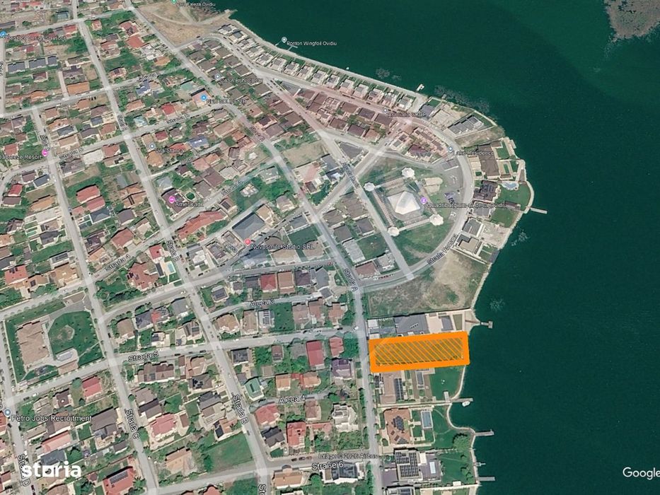 Teren de vanzare Ovidiu Sud cu iesire la Lacul Siutghiol