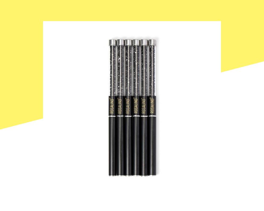 Kомплект 6 четки за маникюр, декорации ROSALIND