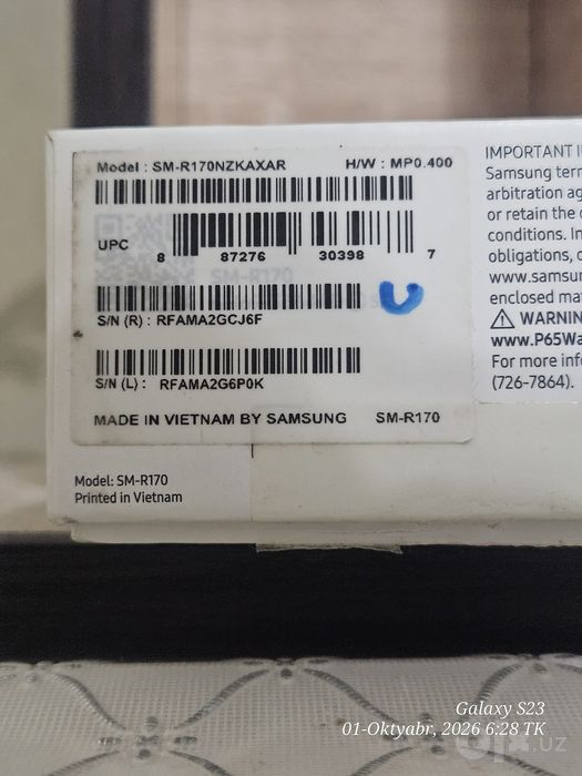 Samsung Galaxy buds [orginal] ideal holatda