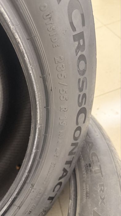 летние шины 235/55/Р19 сост нормально