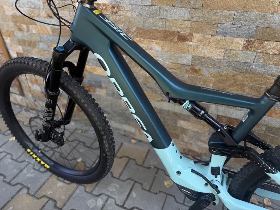 2022 Orbea Rise M20 Carbon - електрически карбонов МТБ байк (ebike)