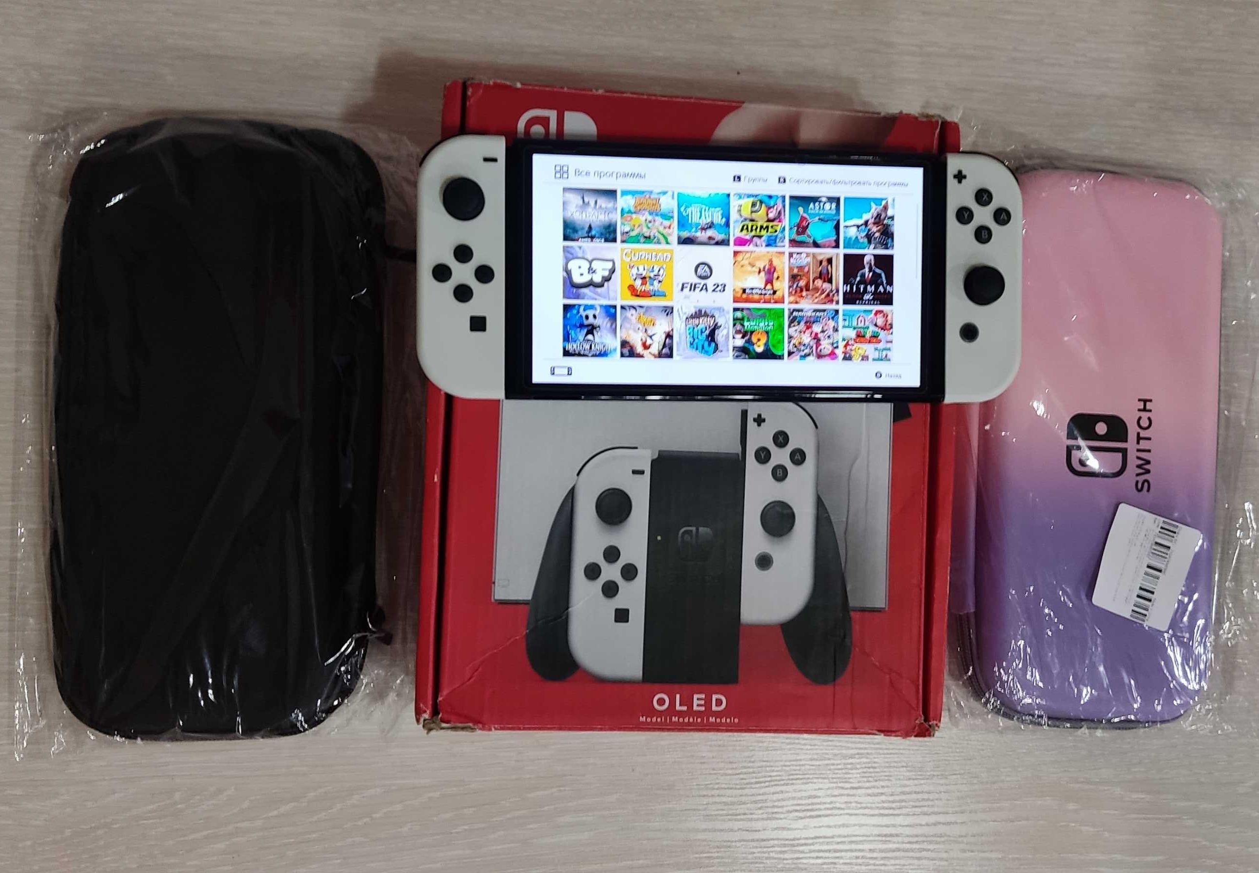 Nintendo Switch OLED, прошитый, 256Gb SD, 34 игры + чехол.: 160 000 тг. -  Приставки Алматы на Olx