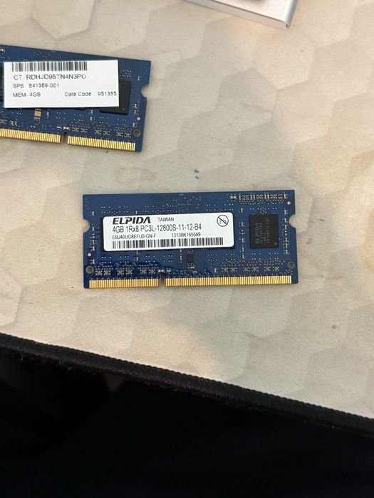 ELPIDA Ram 4gbx2 Laptop