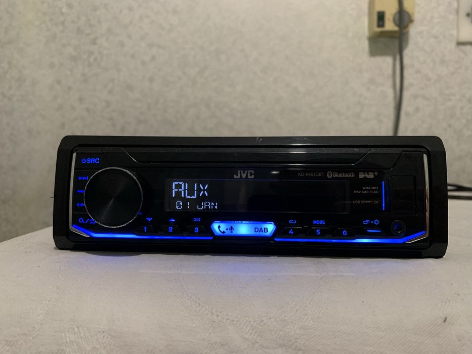 Авто радио JVC Bluetooth