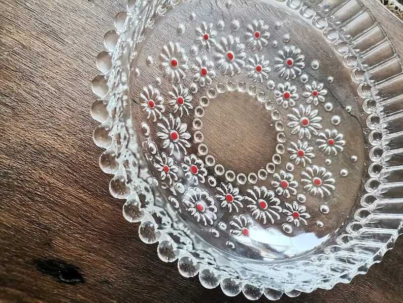 Винтидж синя чиния, купа Фабиола, 70-те г.