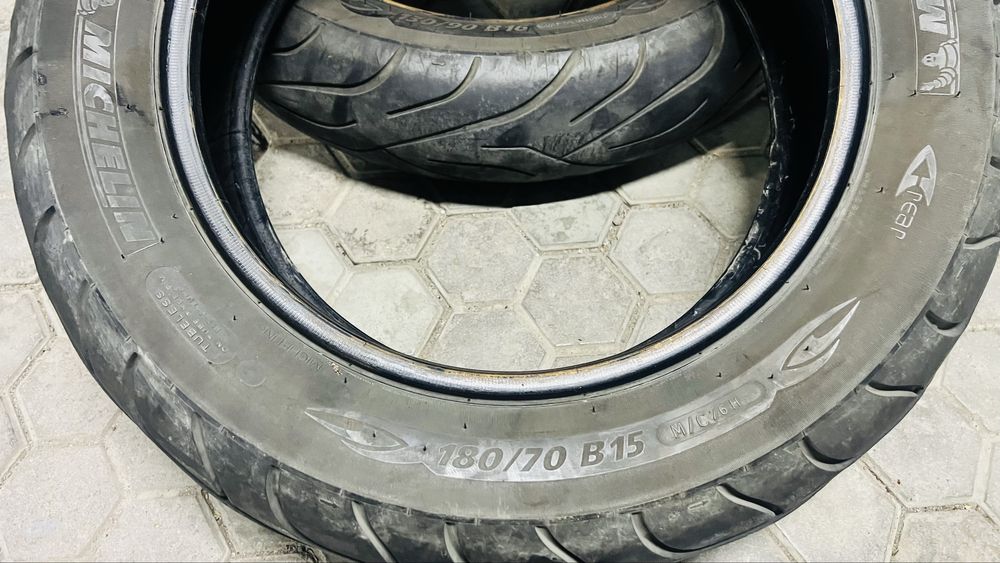 Мотошины Michelin 180/70/15, 130/90/16