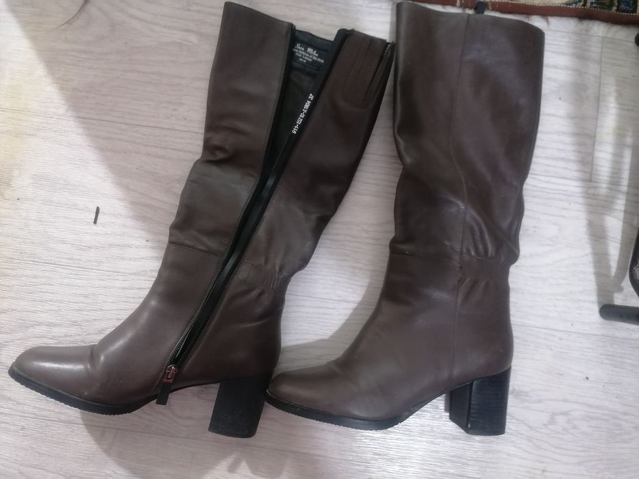 Сапоги кожаные,,