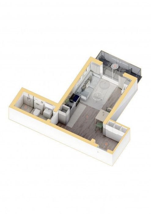 Ploiesti Sud Fratiei nr 7 - garsoniera moderna, gata sa te primeasca