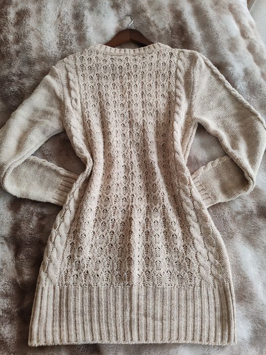 Pulover lung/Rochie din lana