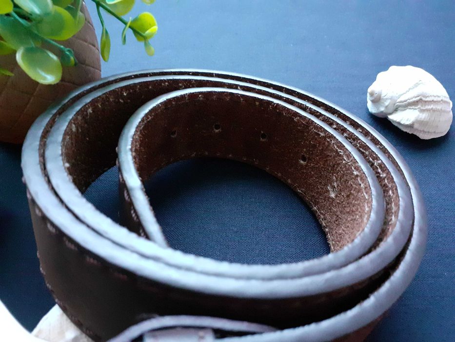 ARMANI масивен мъжки колан естествена кожа ОРИГИНАЛ!