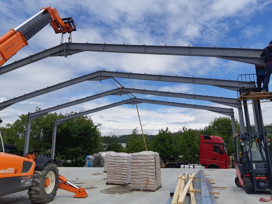 Vand hala metalica 14X28x6metri ,doar scheletul metalic confecționată