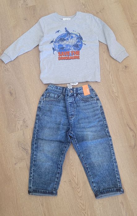 Set nou blugi si bluza Next