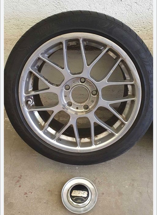 7.4 кг BBS RC304 най-леките джанти за BMW 17" 5x120 8J17 с гума спорт