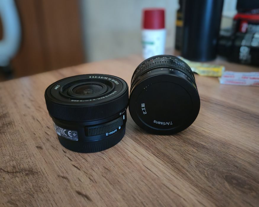Два объектива для Sony — 16-50mm + 7Artisans 35mm