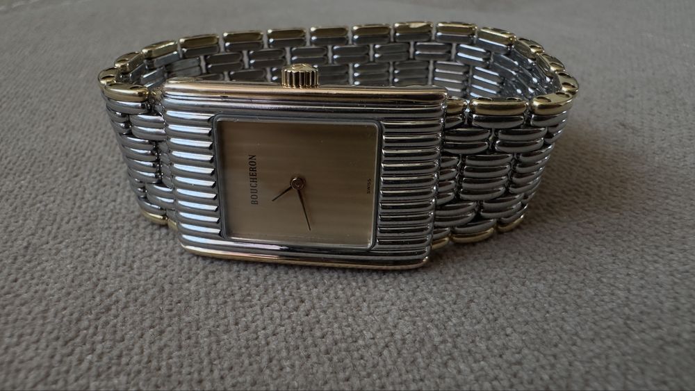 Bucheron Reflet de dama aur si otel 18K