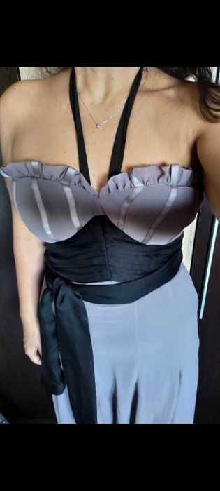 Нова дълга рокля с гол гръб